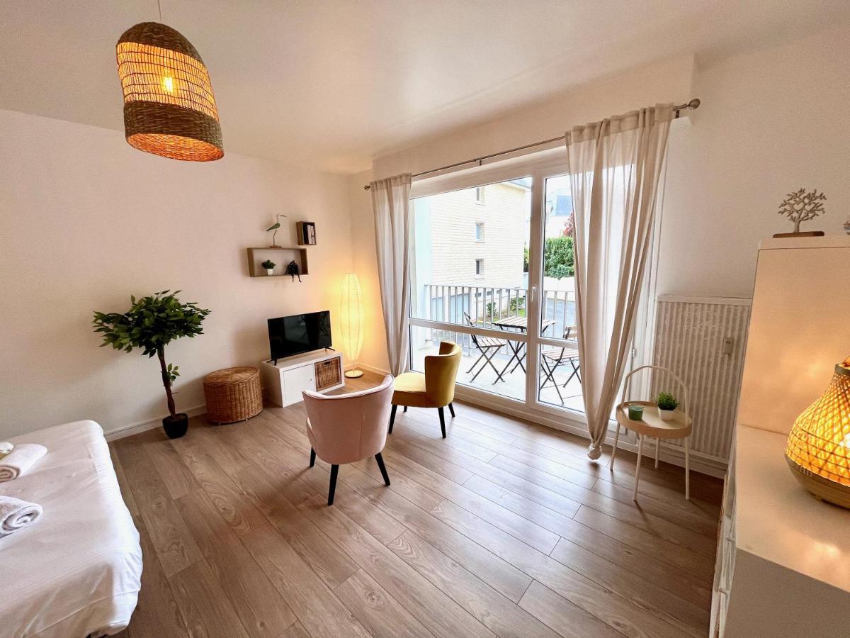 Nihal, Studio Proche Zenith Avec Parking Et Balcon カーン エクステリア 写真